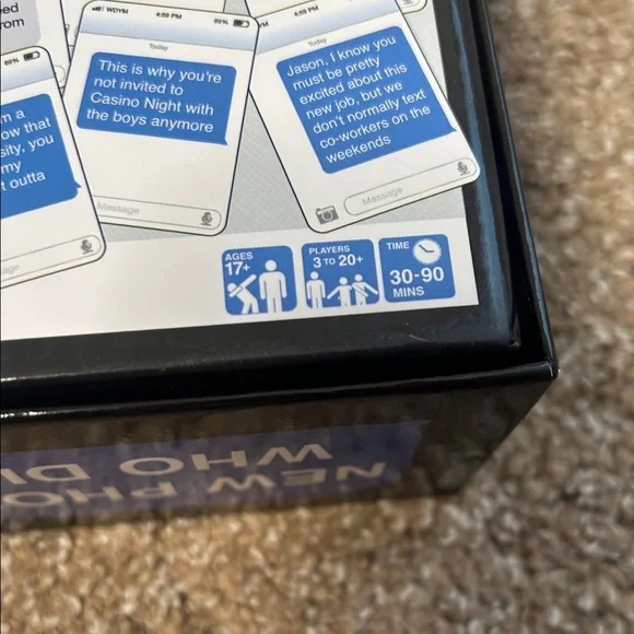 “New Phone, Who Dis?” Adult Party card Game excellent condition - Picture 4 of 5